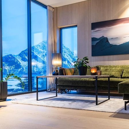 New Luxury Cabin Near Henningsvaer Lofoten Kleppstad Luaran gambar