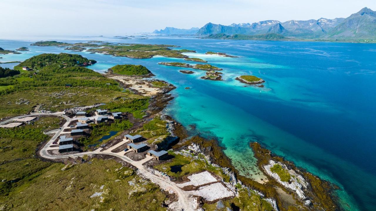 New Luxury Cabin Near Henningsvaer Lofoten Kleppstad Luaran gambar