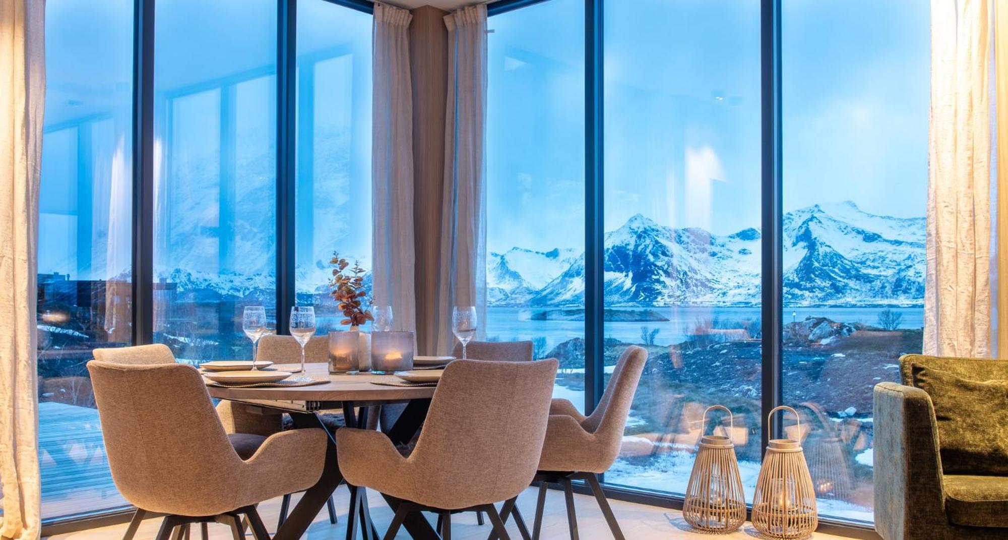 New Luxury Cabin Near Henningsvaer Lofoten Kleppstad Luaran gambar